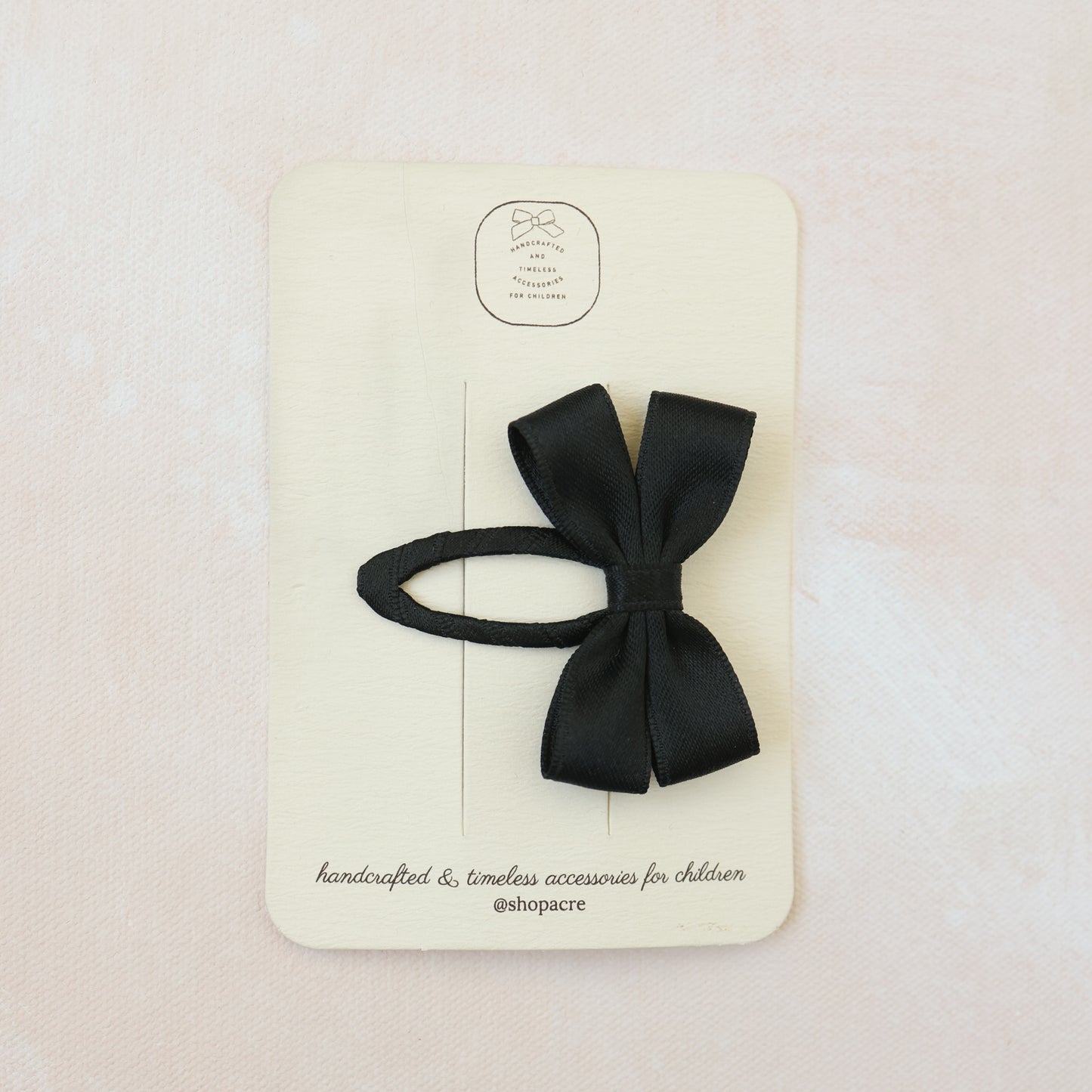 Ballerina Snap Clip // Black