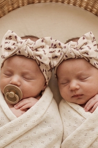Baby Girl Headwrap Bow Bundle • Lilou • Handmade Hair Accessory