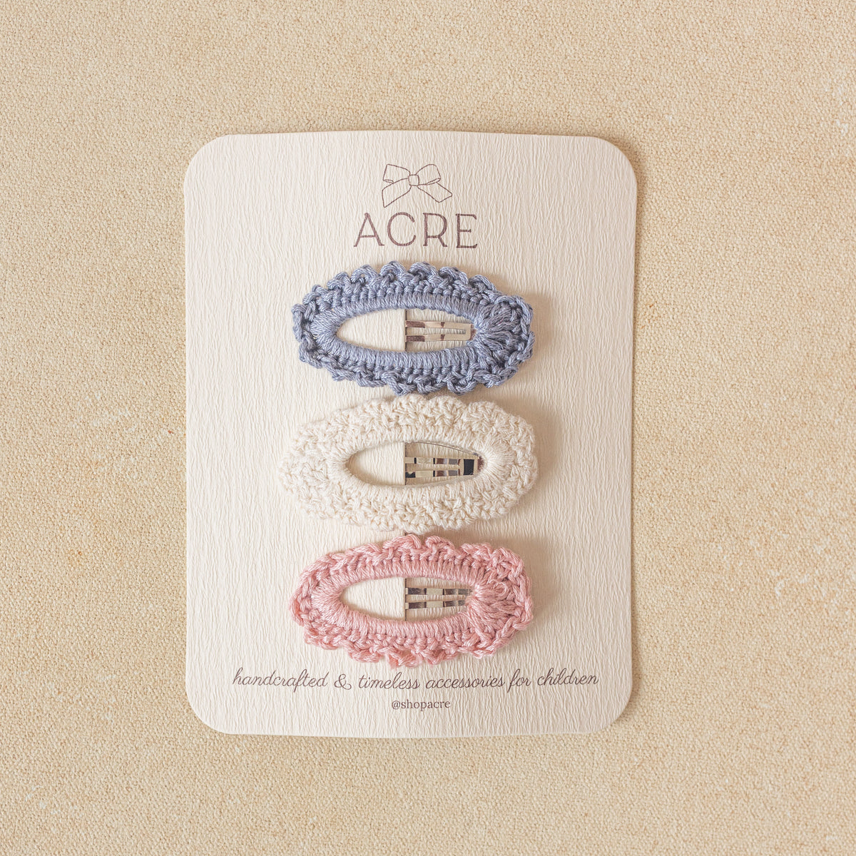 Snap Clip Set • Petit Rose