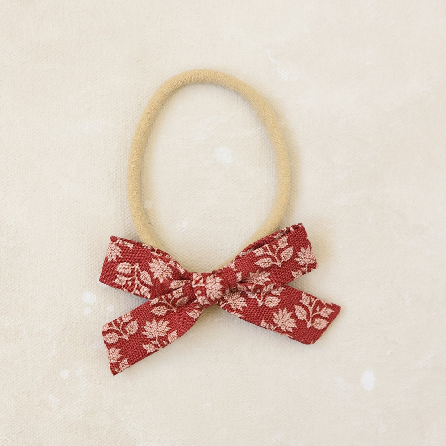 Scout Bow Headband // Poinsetta