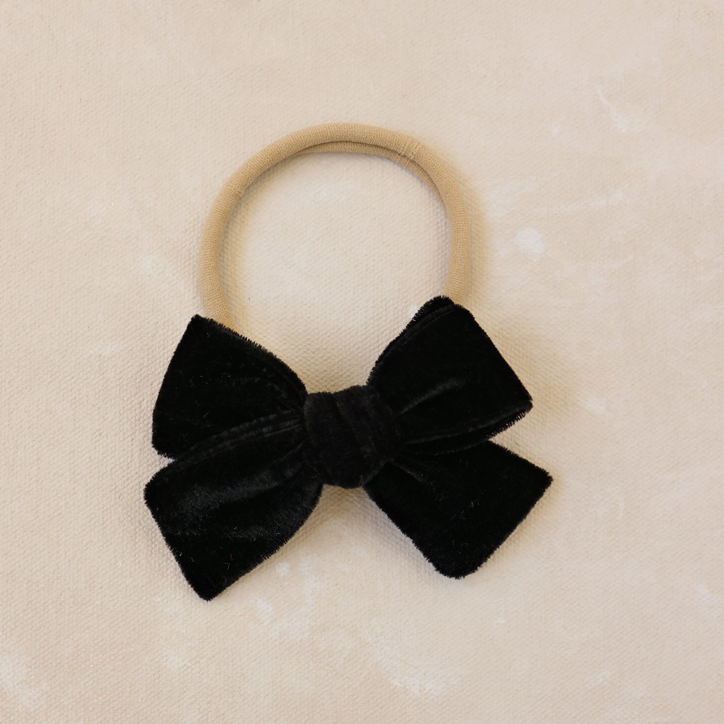 Petite Classic Bow Headband // Midnight