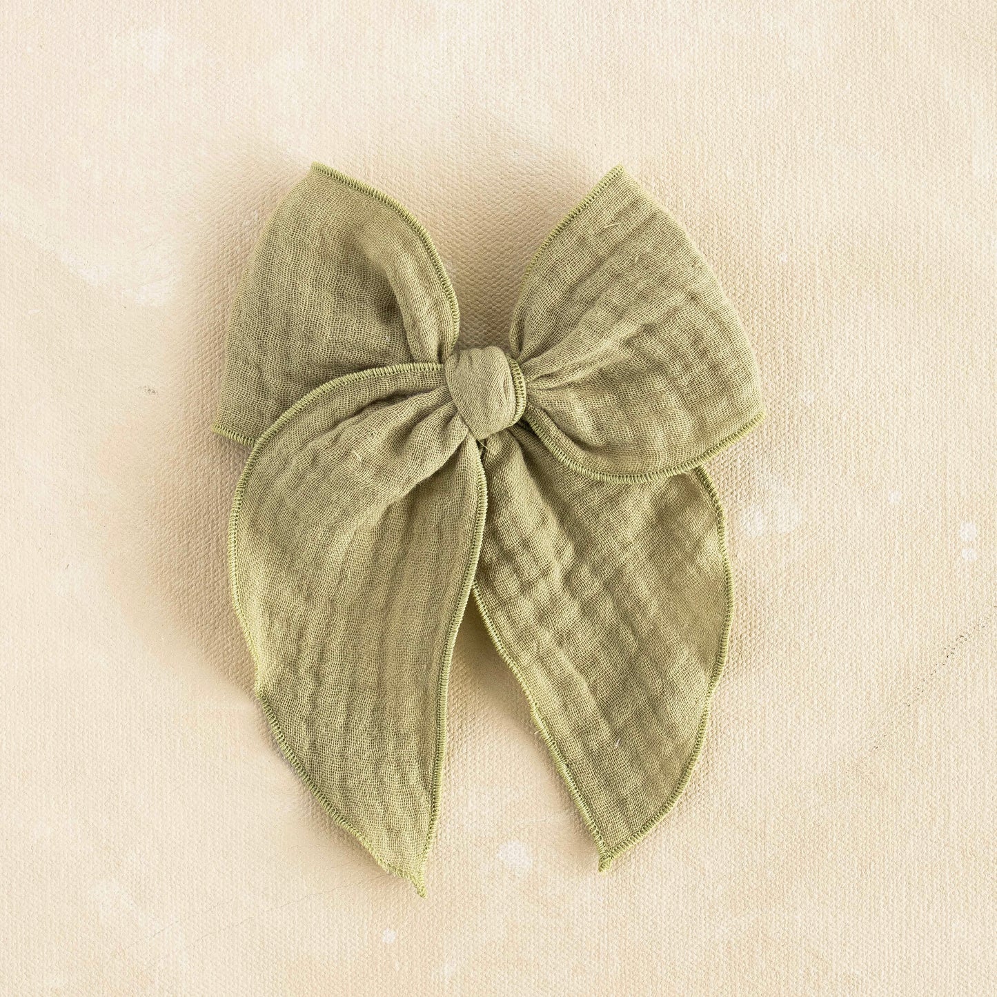 Fleur Bow Clip // Grasslands