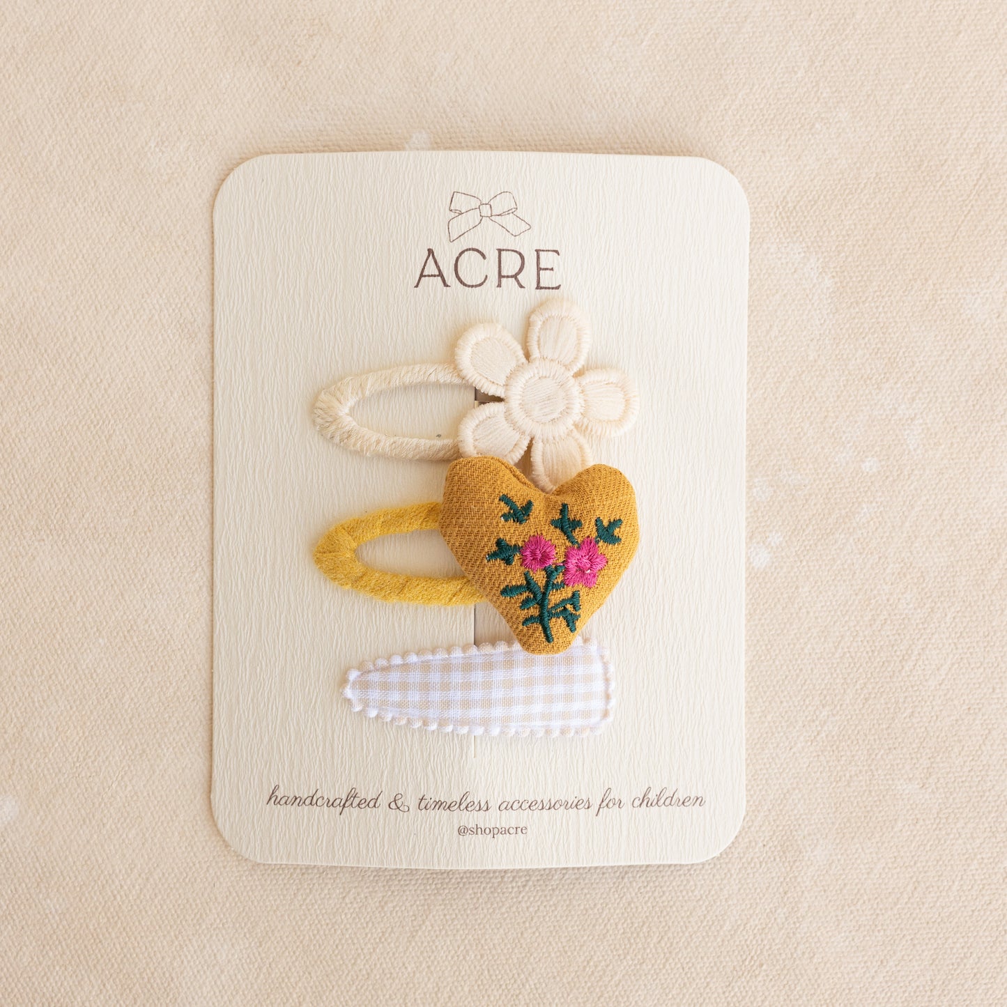 Snap Clip Set • Garden Summer