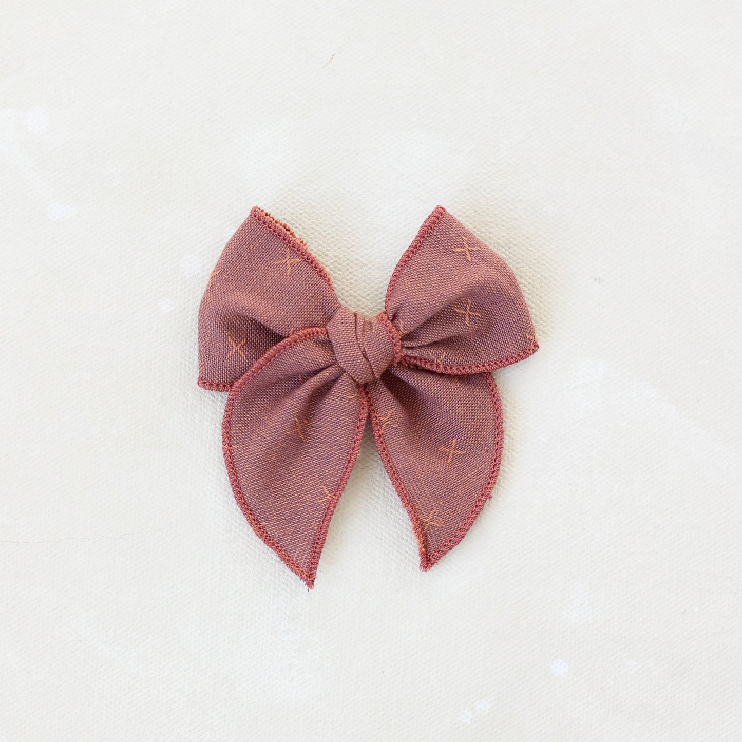 Mini Fleur Bow Clip // Amora