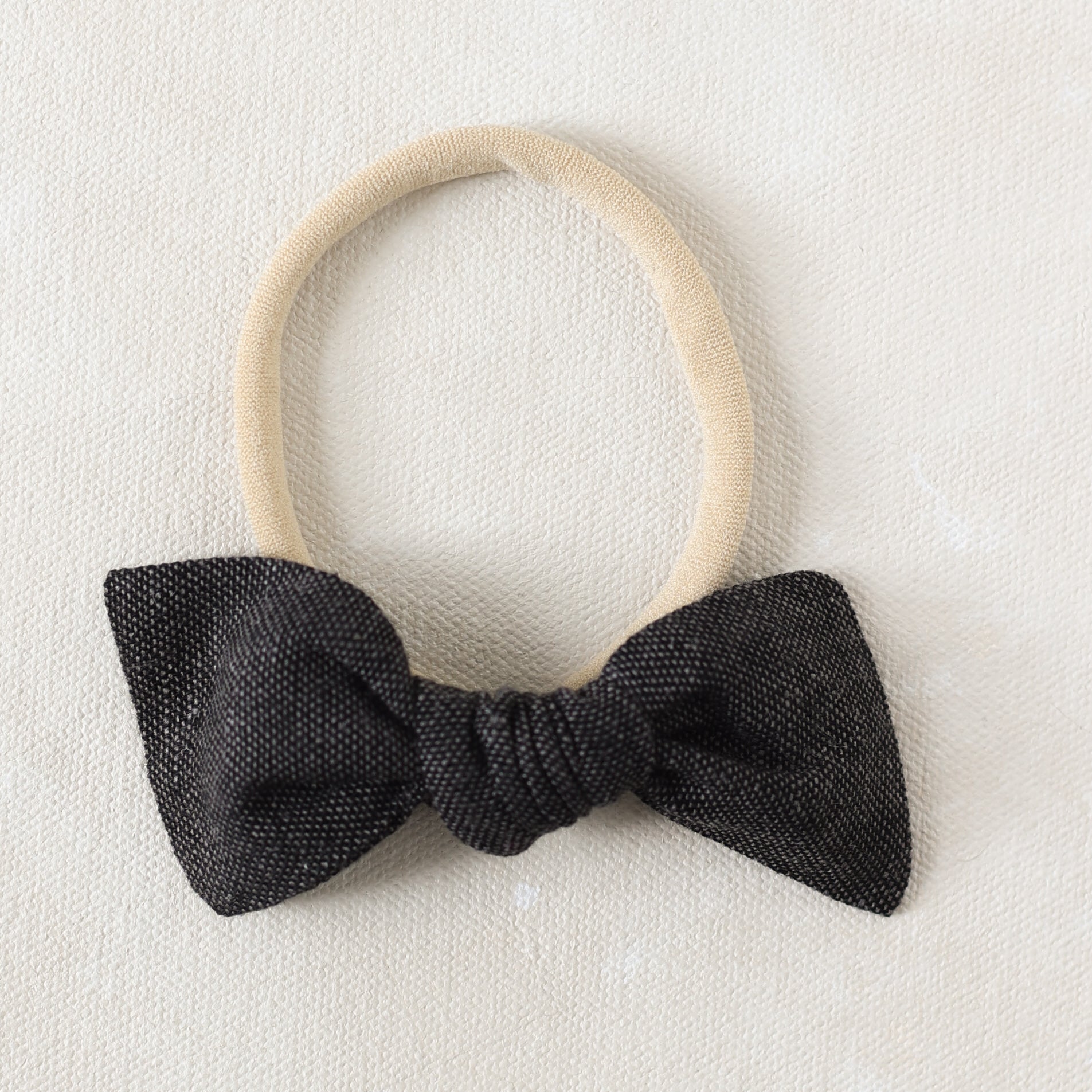Classic Knot Headband Classic Knot headband - Green Silk Velvet – Silk & Lawn main image 3