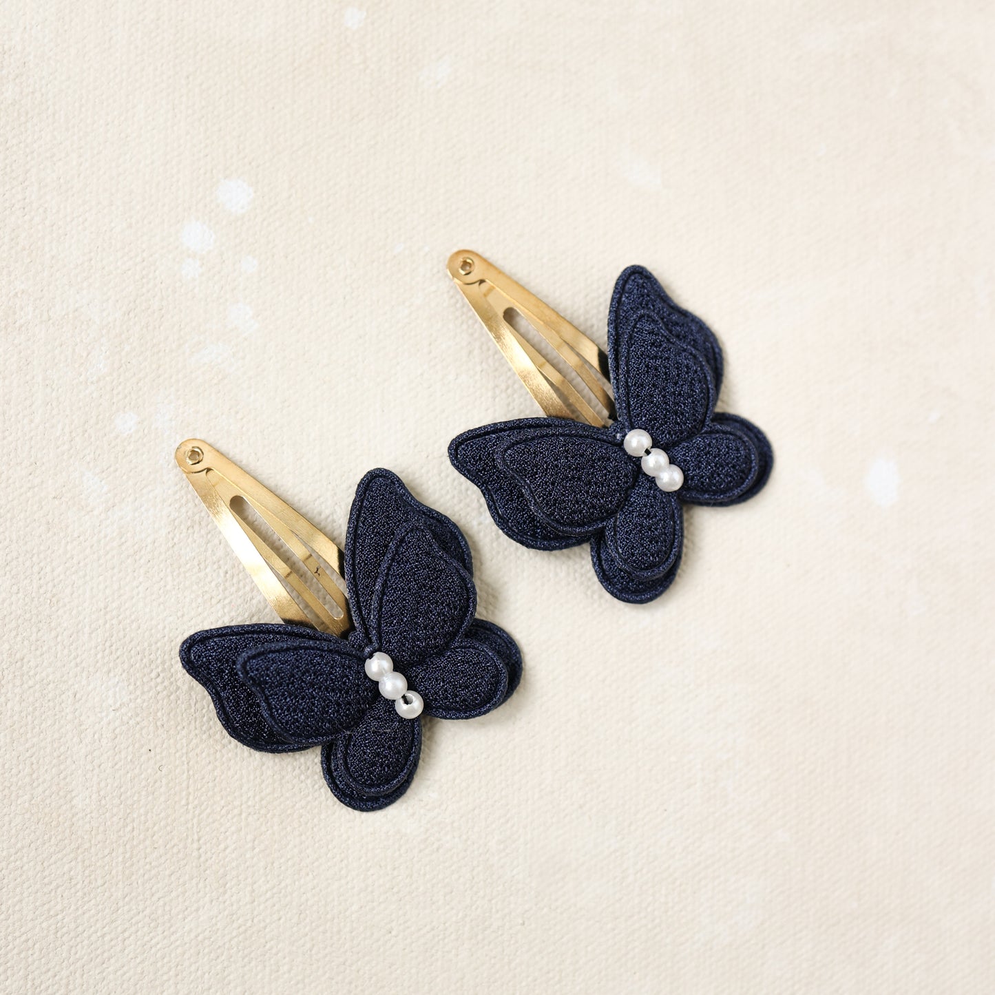 Butterfly Clips // Navy