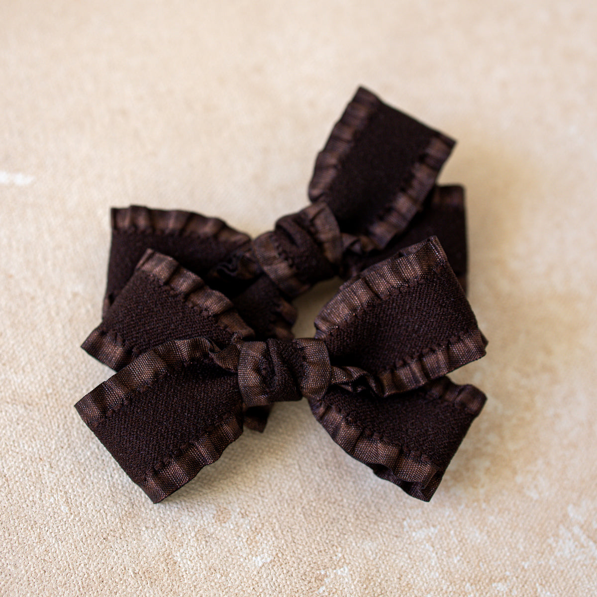 Tutu Bow Clip // Truffle