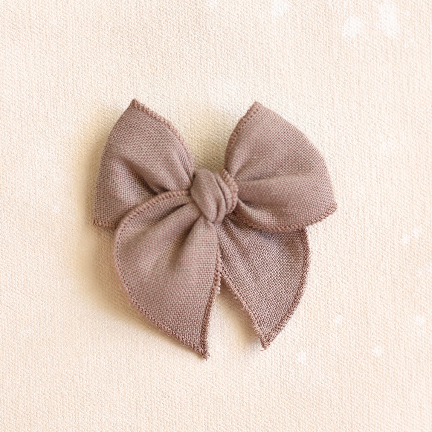 Mini Fleur Bow Clip // Cove