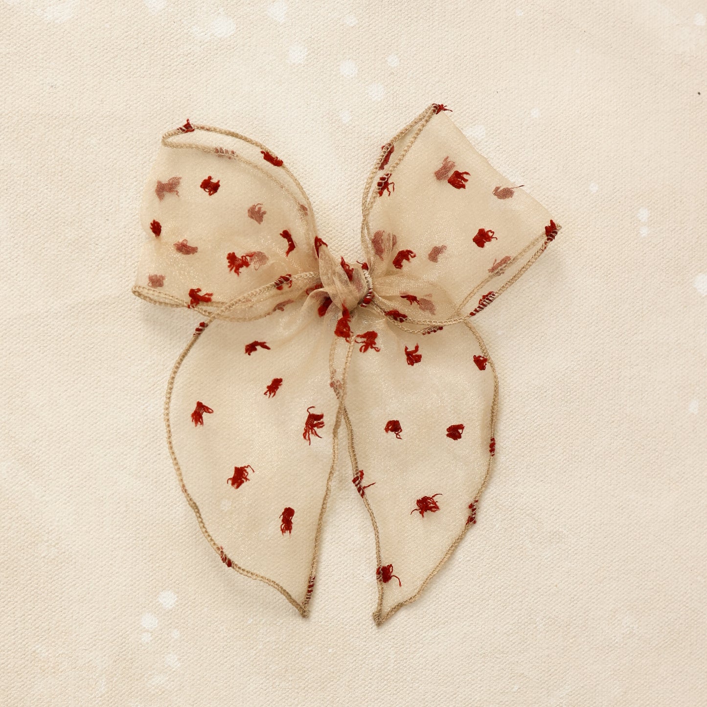 Fleur Bow Clip // Wonder