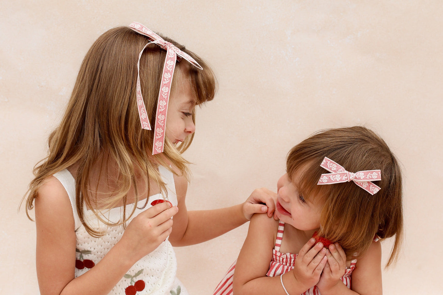 Petite Classic Hair Bow • Hometown Honey (Small Batch Release)
