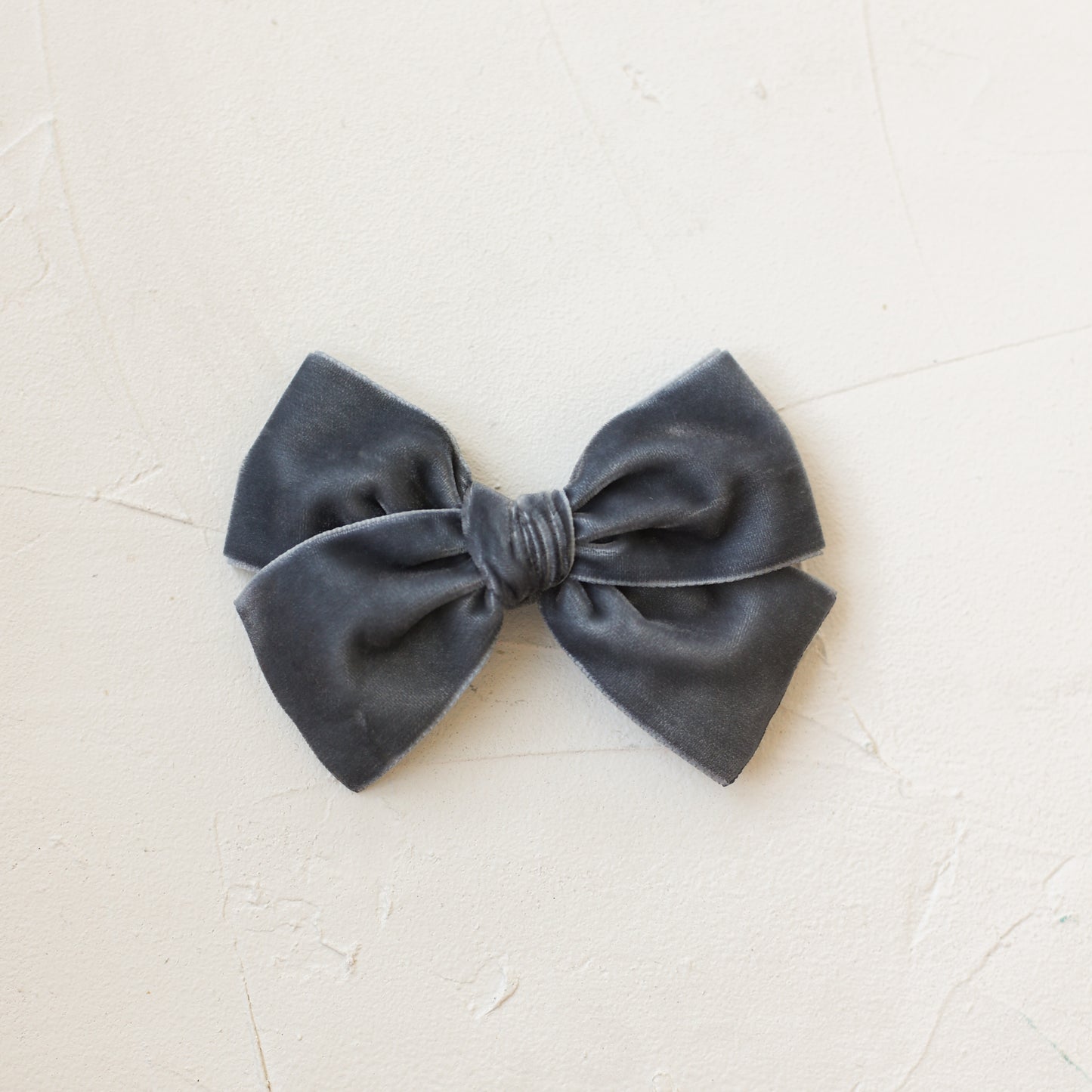 Oversized Ribbon Classic Bow Clip/ Band // Baby Blue