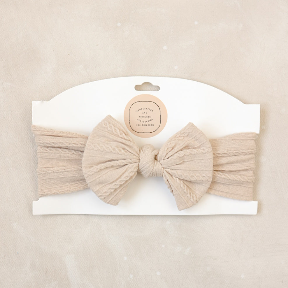 Headwrap // Beige