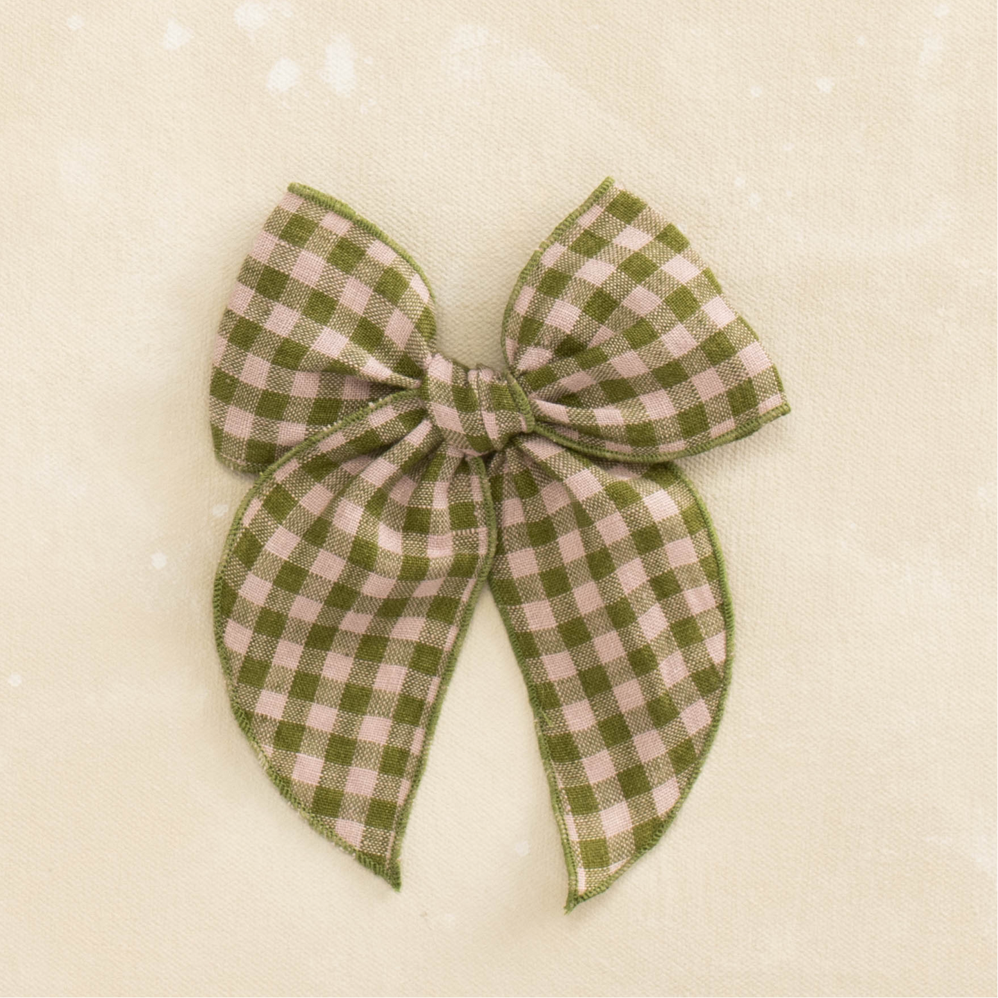 Fleur Bow Clip // Clover