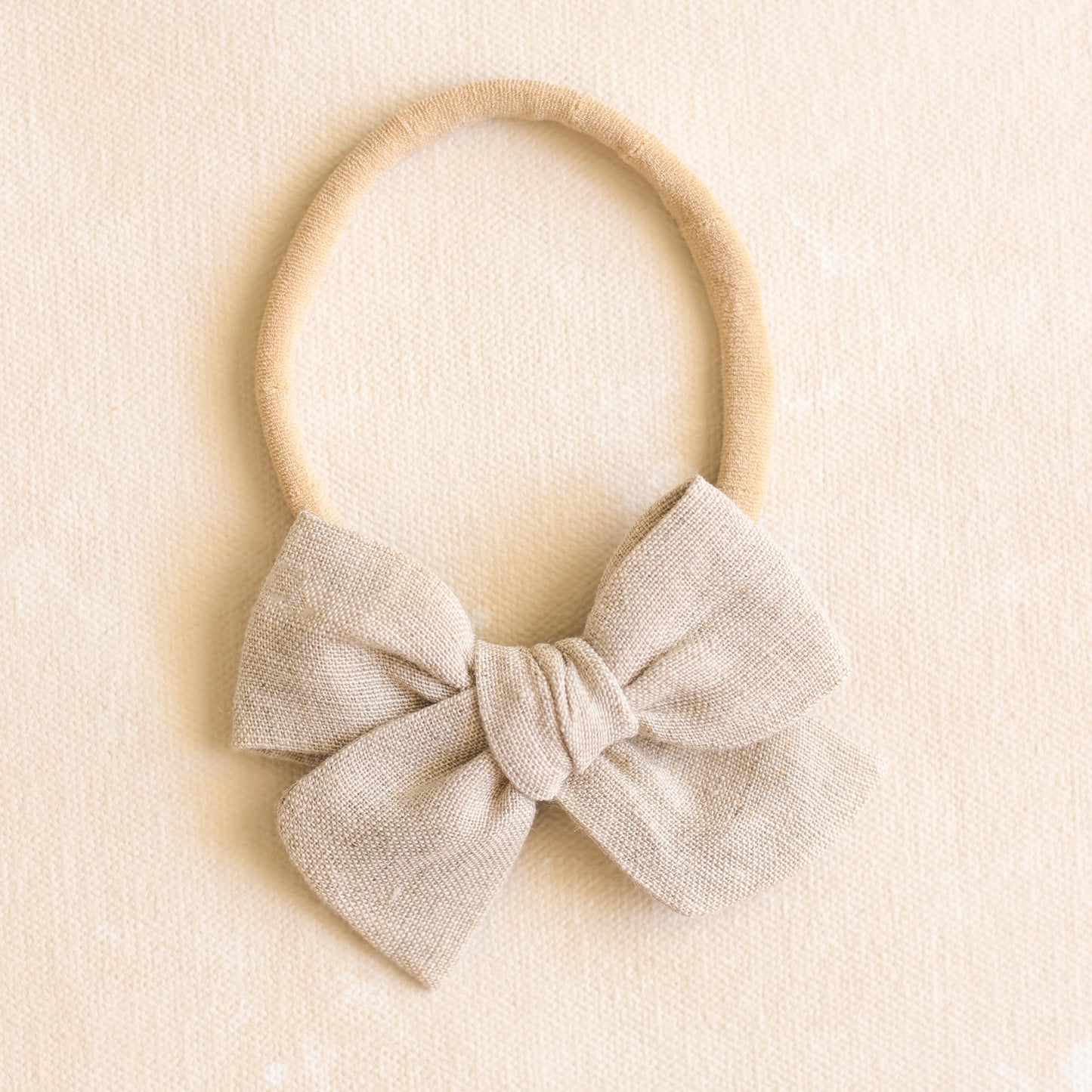 Explorer Bow Headband // Oat
