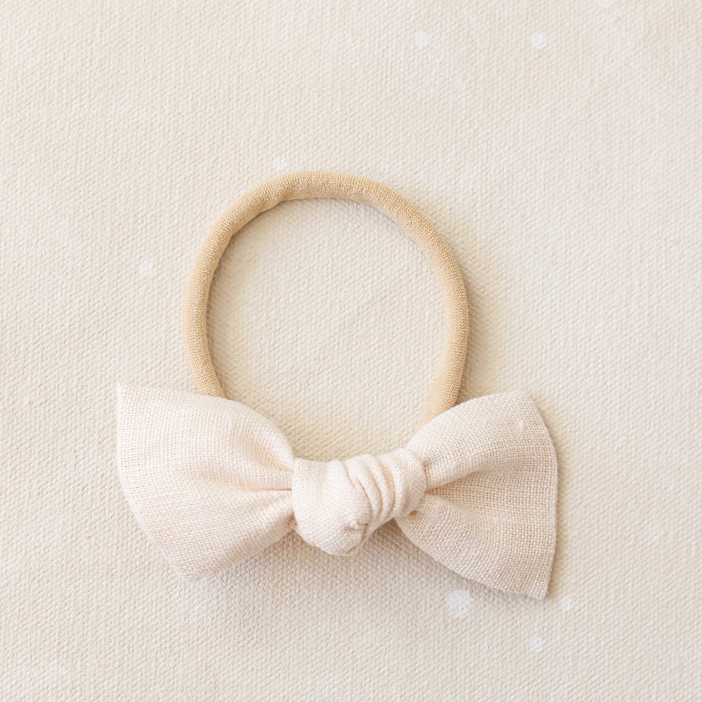 Oversized Classic Knot Headband // Blanche
