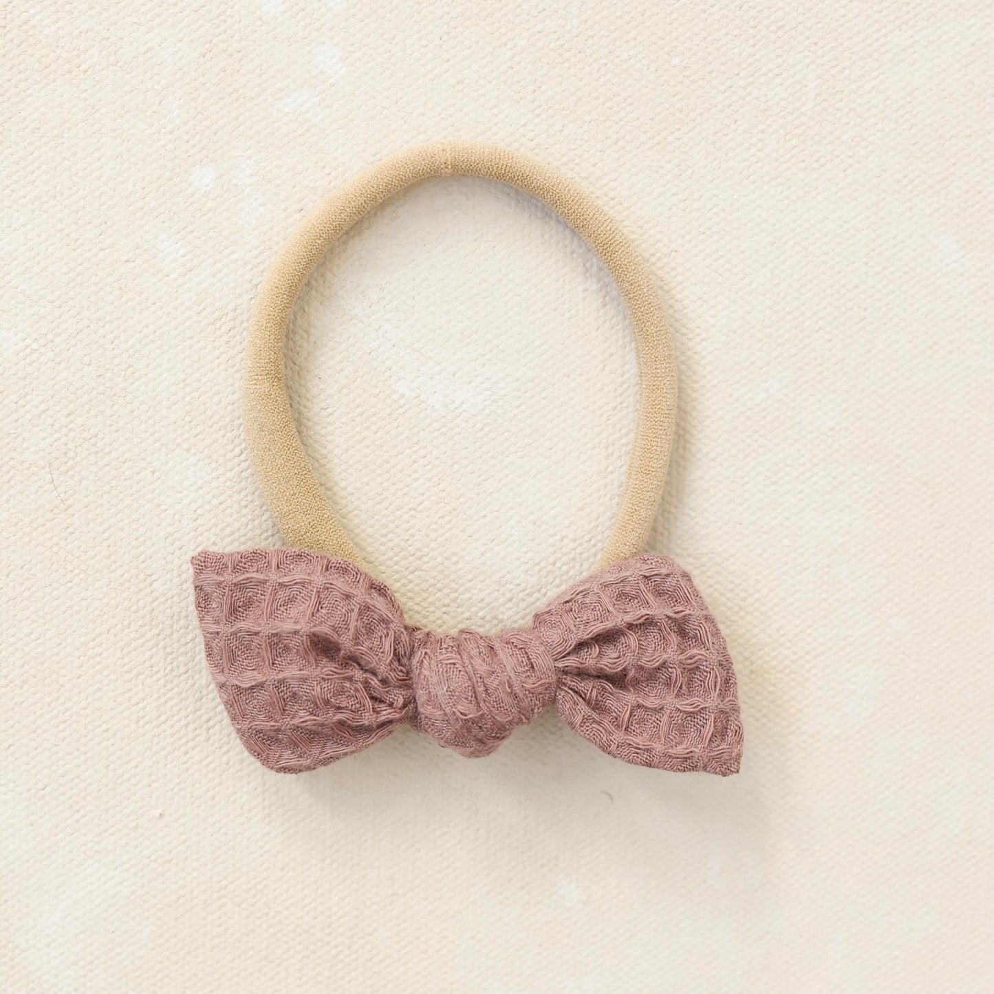 Petite Classic Knot Headband // Antique Violet
