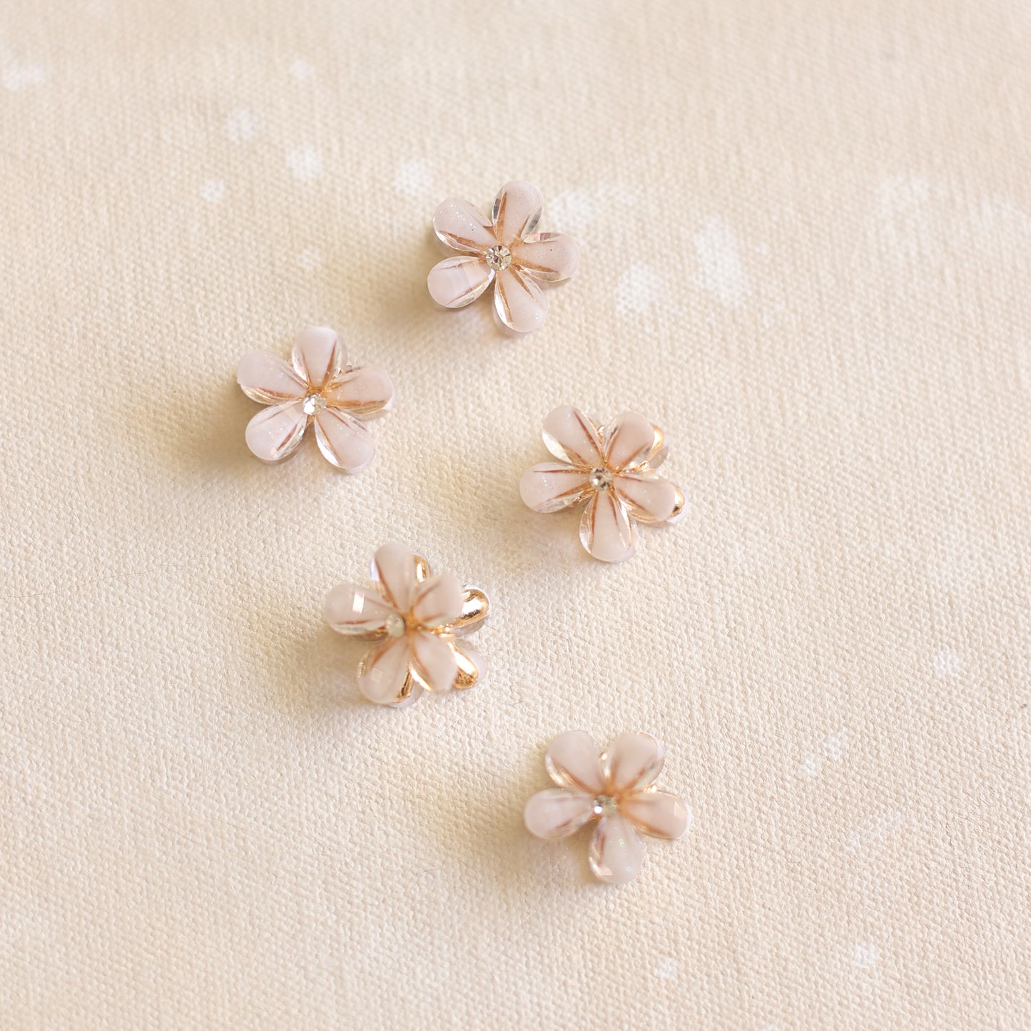 Sparkle Flower Clips