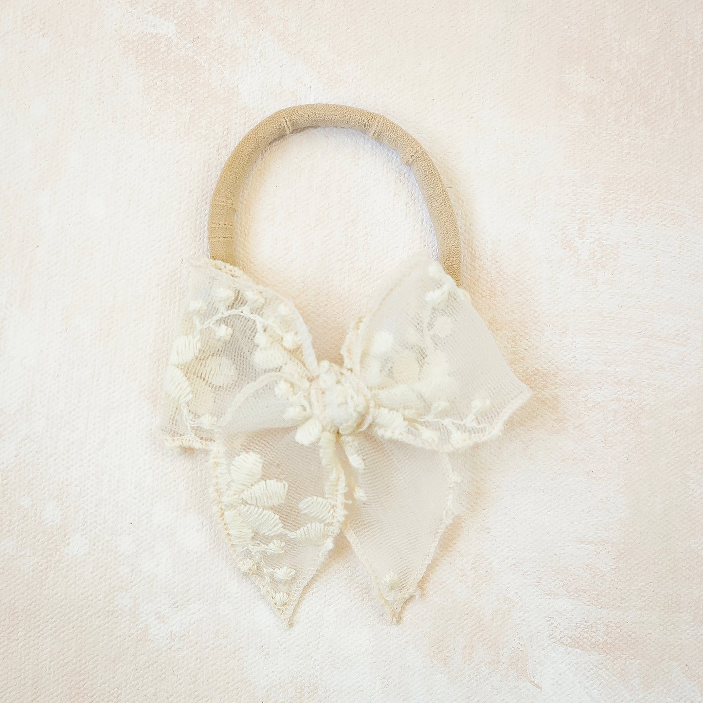 Mini Fleur Bow Headband // Elsie (Small Batch Release)