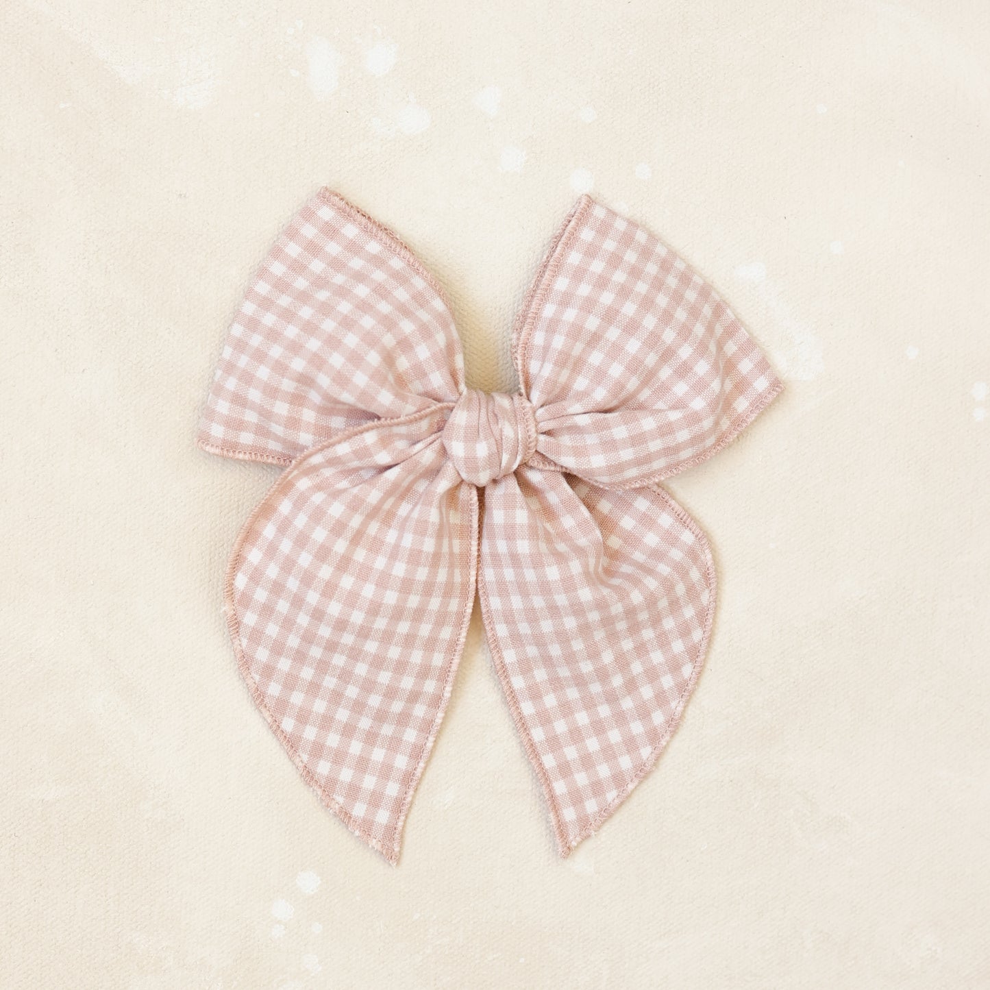 Fleur Bow Clip // Sugar Plum