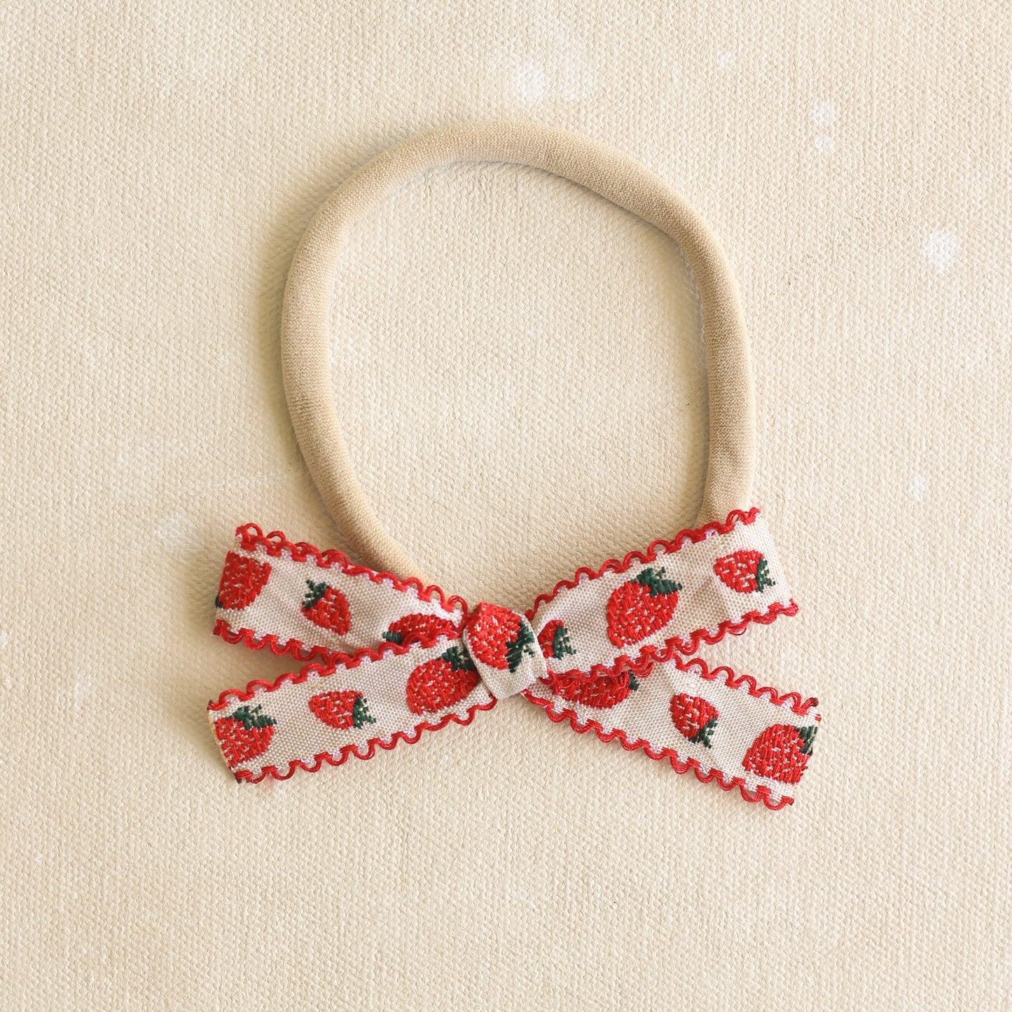 Petite Classic Bow Headband (Small Batch Release) // Berry