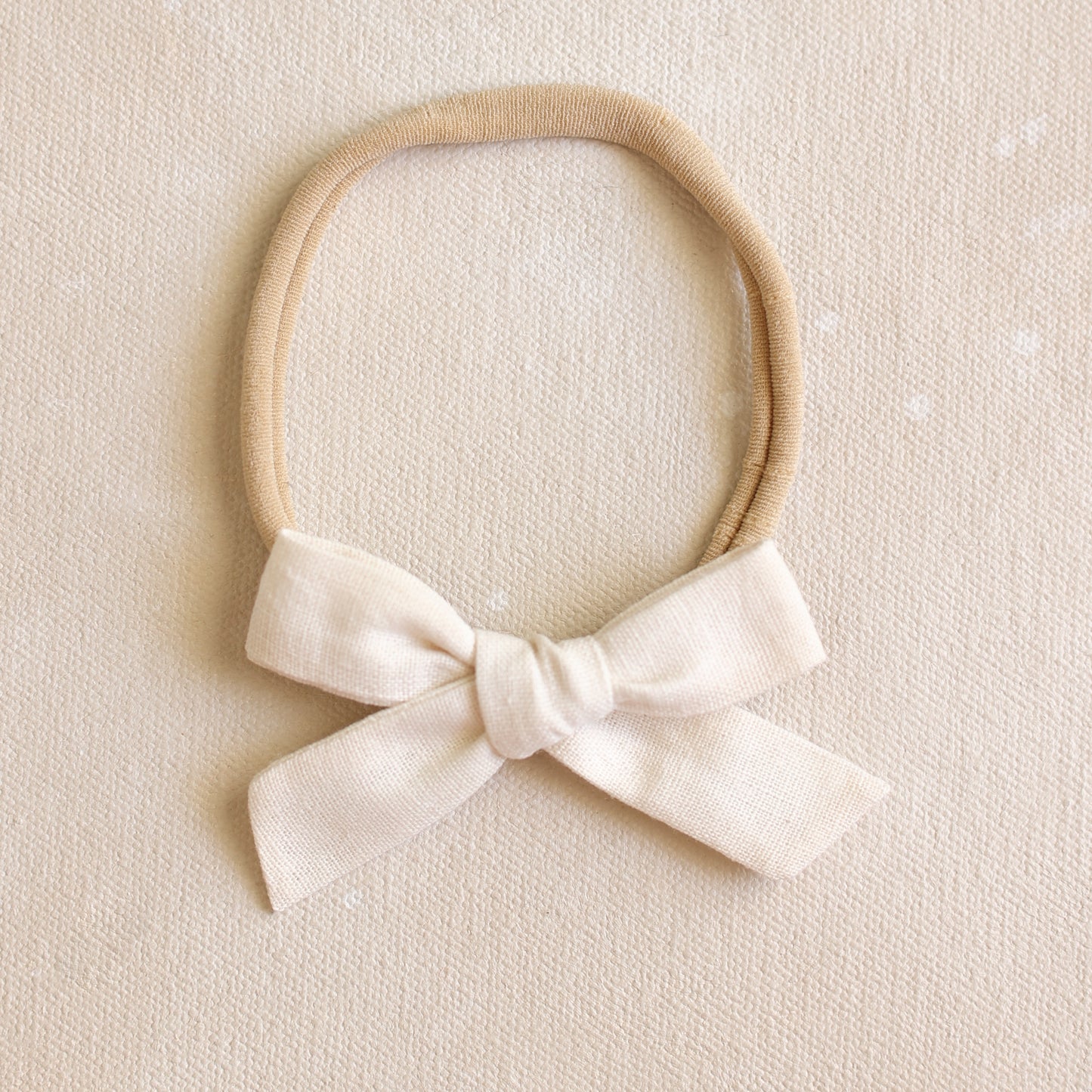 Scout Bow Headband // Blanche