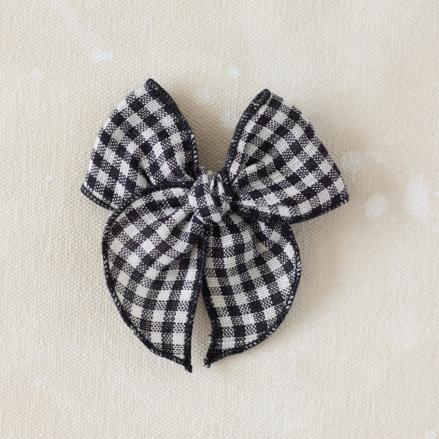 Mini Fleur Bow Clip/Band // Scarlett