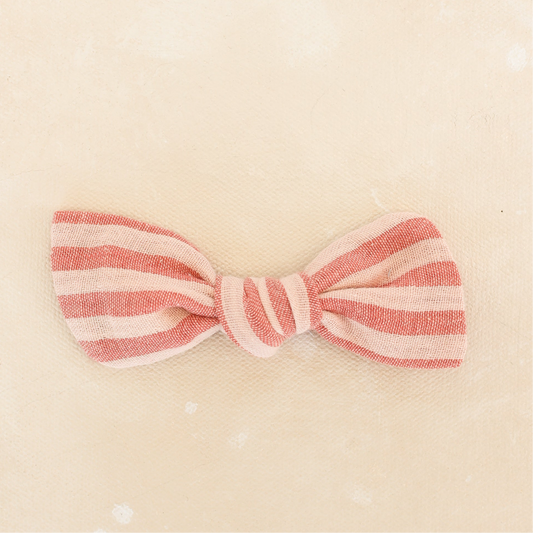 Oversized Classic Knot Clip // Clementine