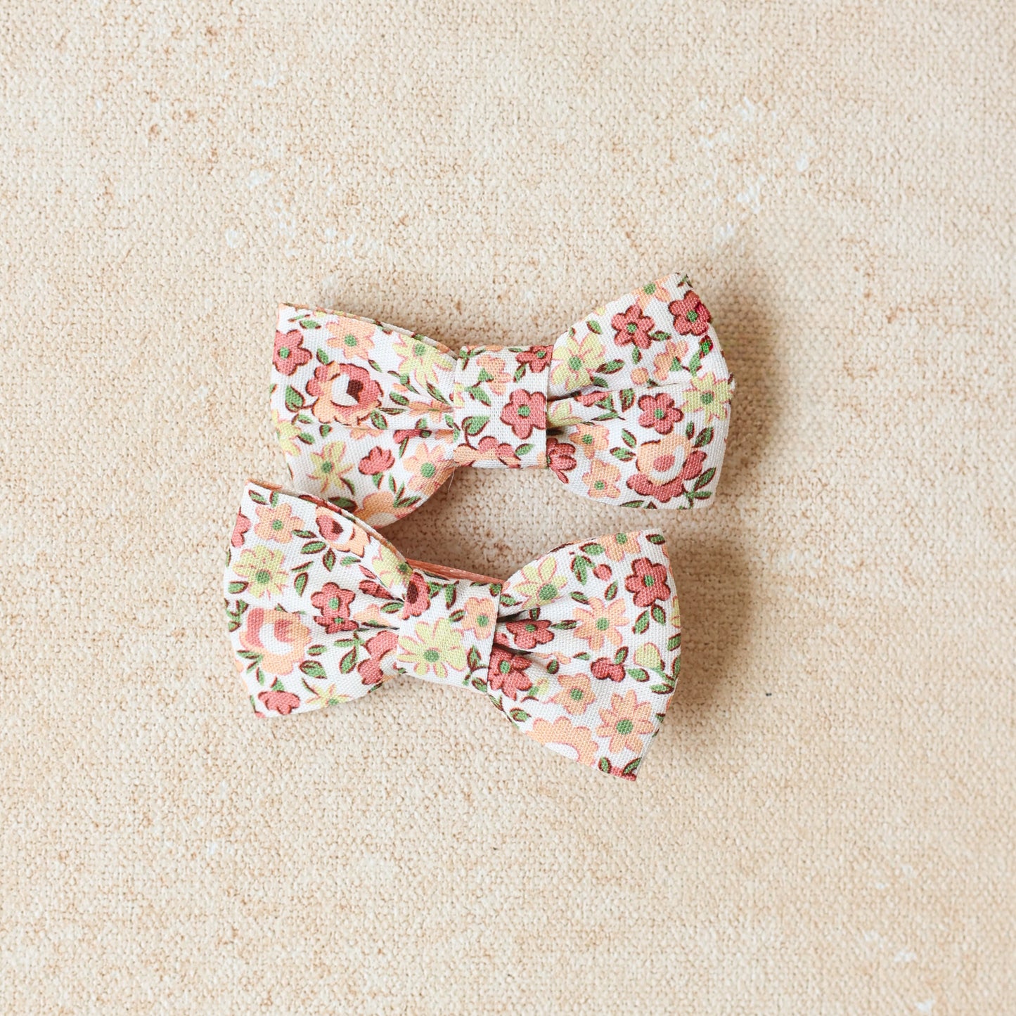 Bitty Bow Clip // Woodland Tea Party
