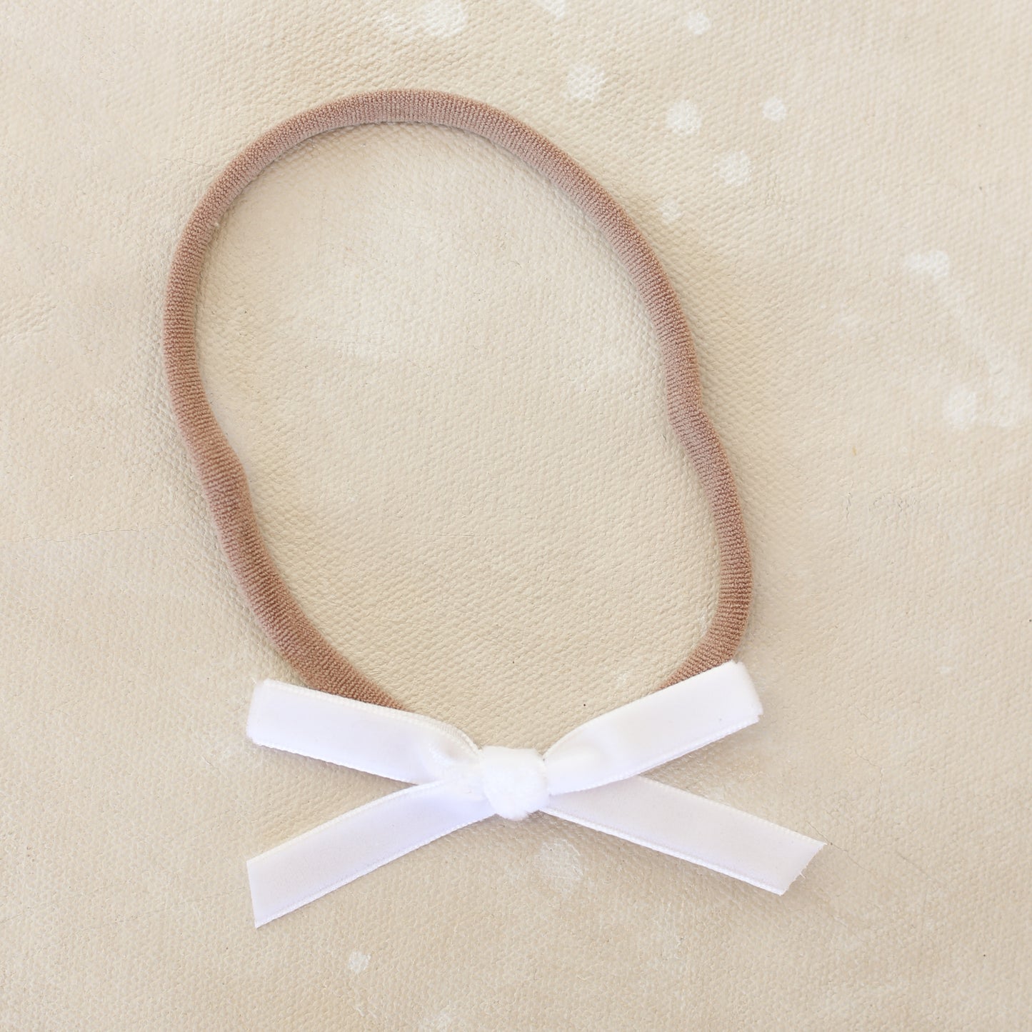 Velvet infant bow // Lily