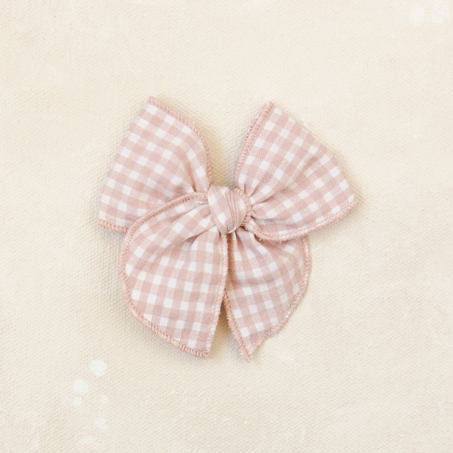 Mini Fleur Bow Clip // Sugar Plum