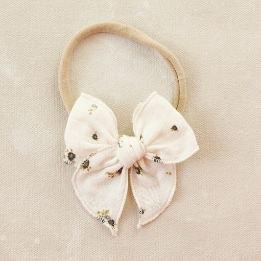 Mini Fleur Bow Headband // Meadow
