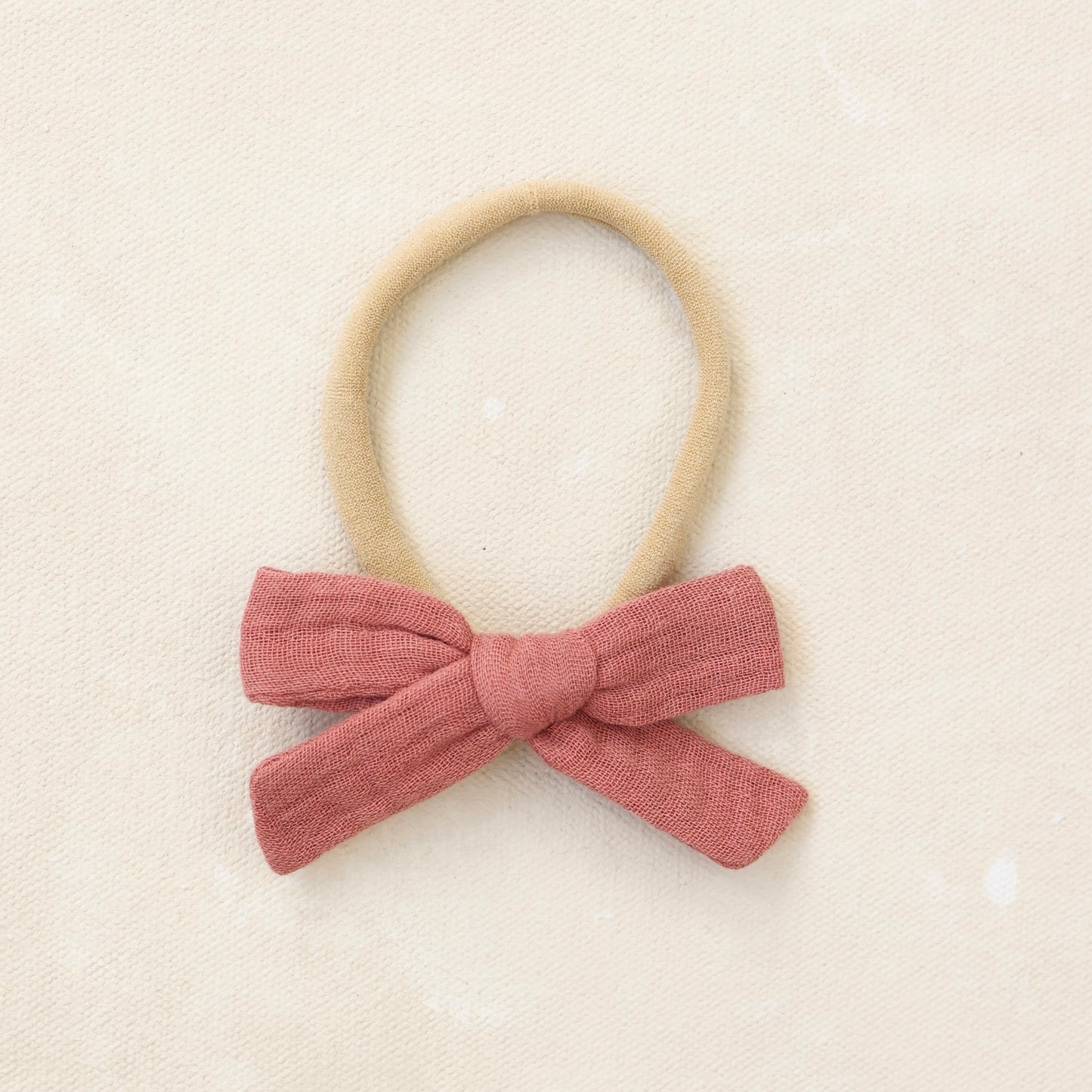Scout Bow Headband // Heirloom Petal