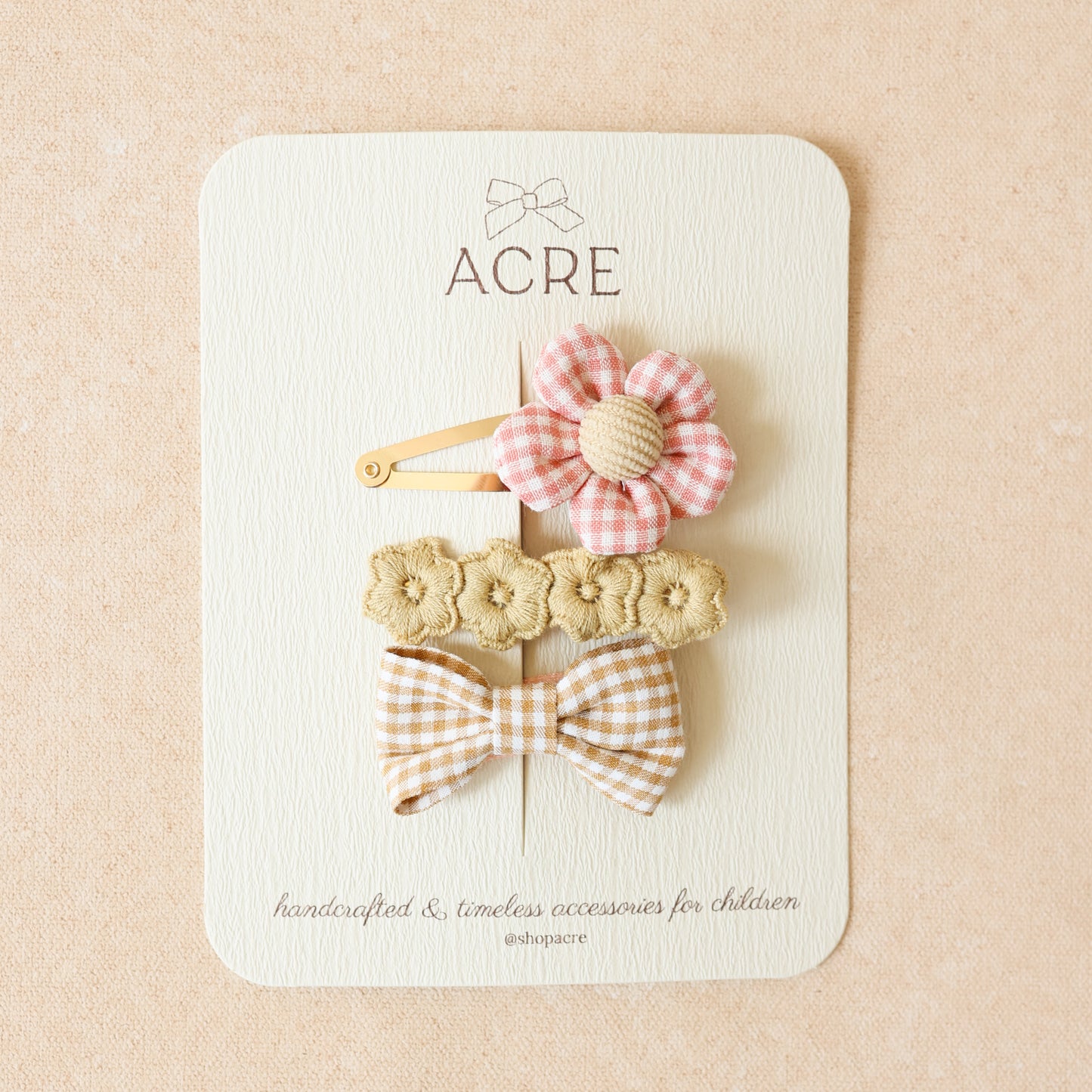 Snap Clip Set • Heirloom Garden