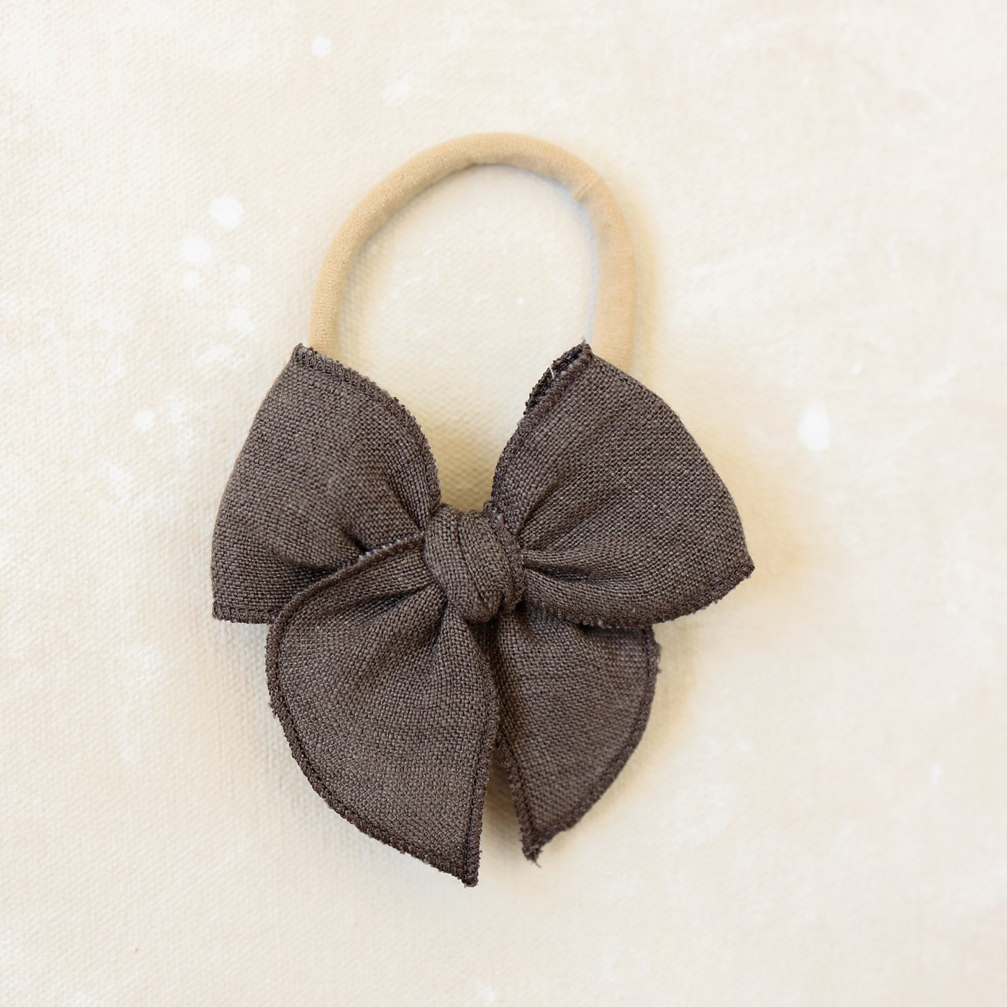 Mini Fleur Bow Headband // Willow