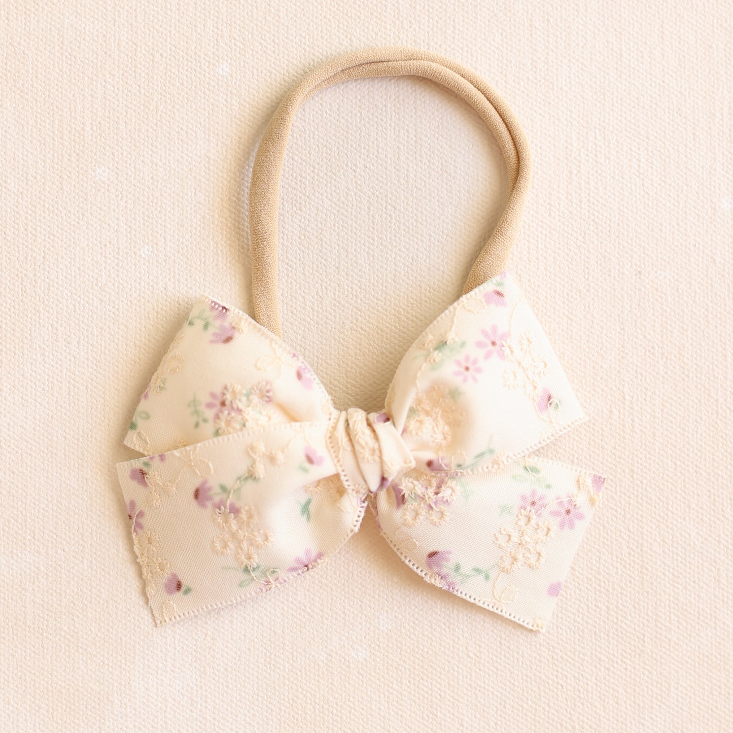 Oversized Classic Bow Headband // Viola
