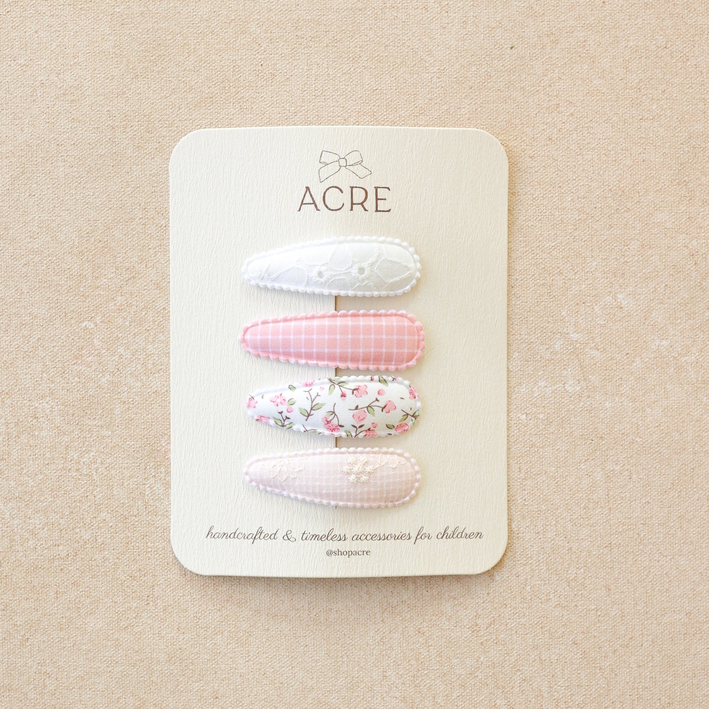 Snap Clip Set • Garden Girl