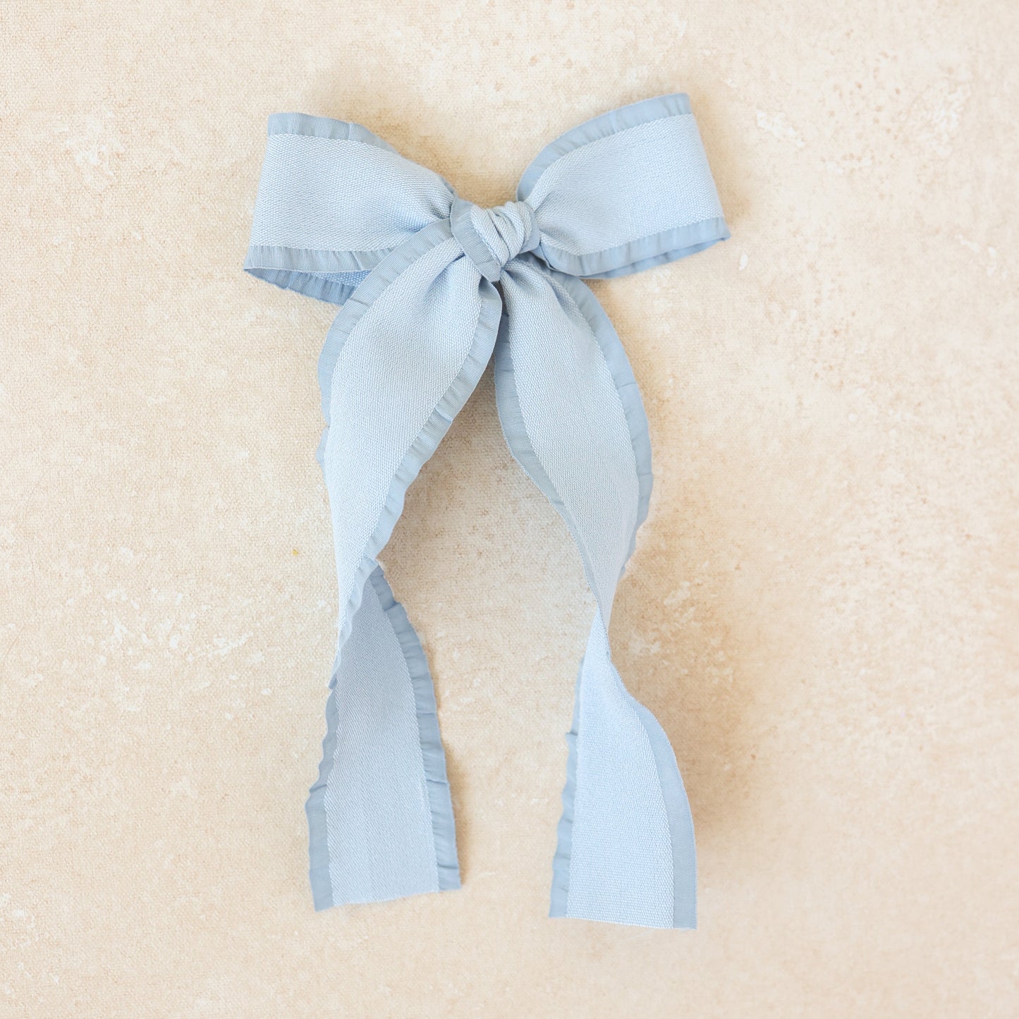 Oversized Sunday Hair Bow • Heirloom Blue (Small Batch Release)