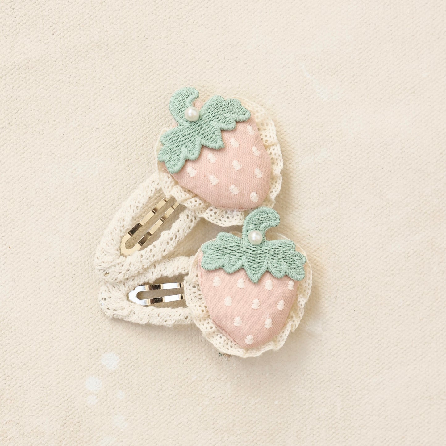 Strawberry Snap Clip // Rosy