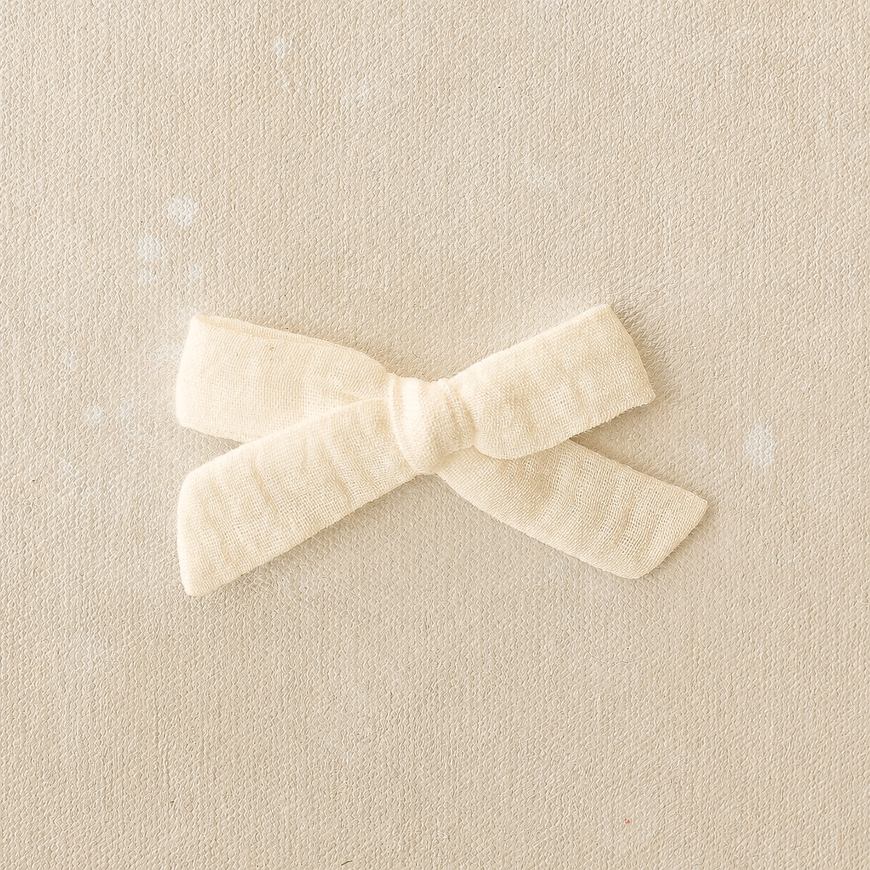 Scout Bow Headband or Clip // Buttercream