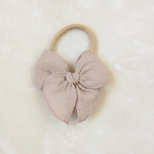 Mini Fleur Bow Headband // Rosette