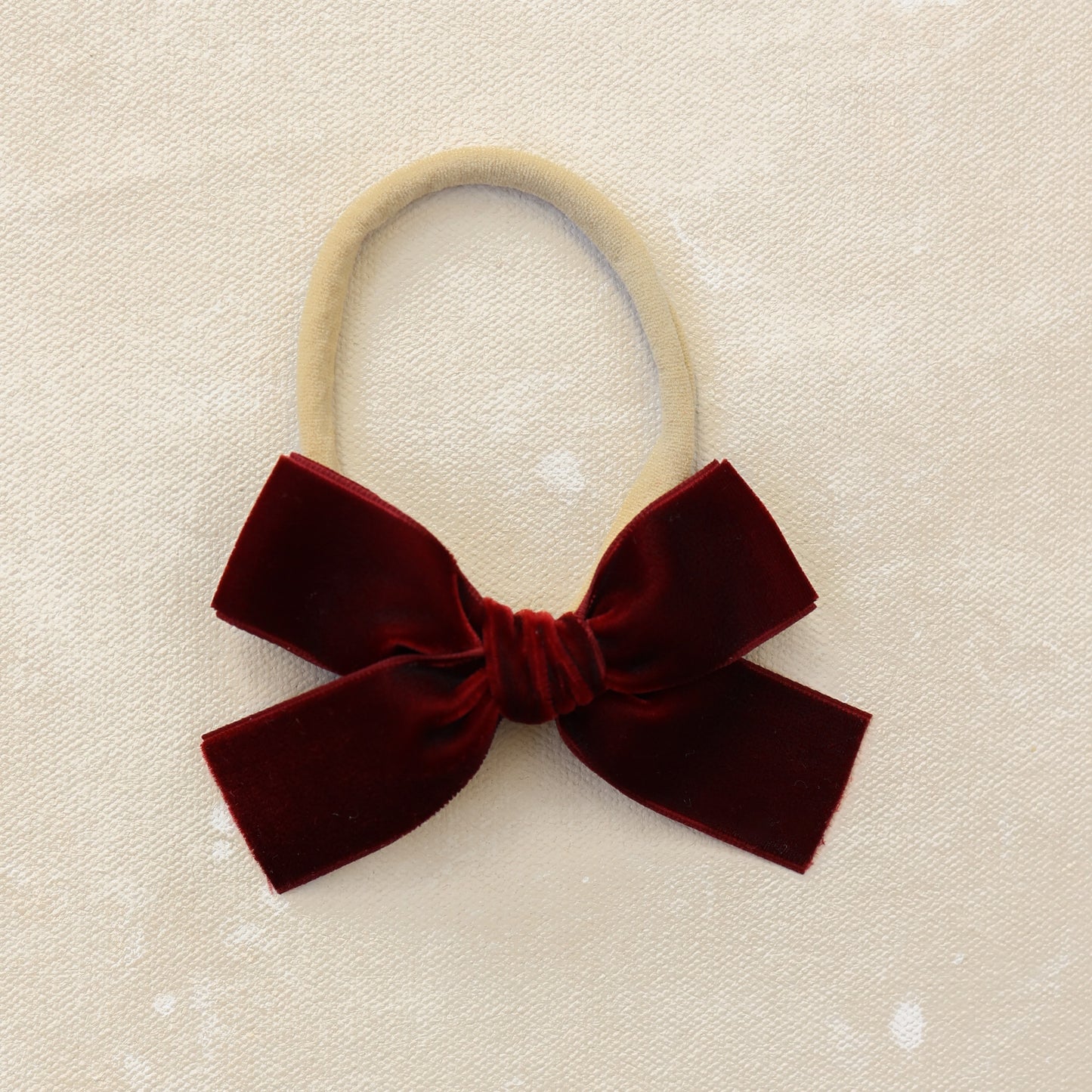 Petite Classic Bow Headband // Winterberry