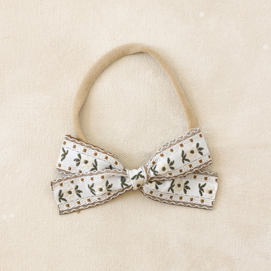 Petite Classic Bow Headband // Vera