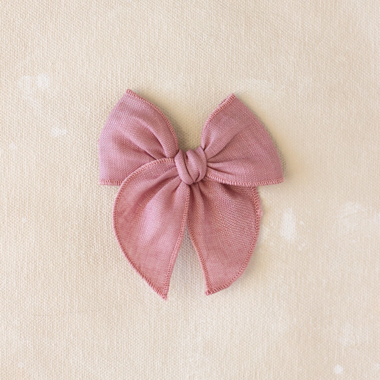 Mini Fleur Bow Clip // Iris