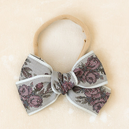 Oversized Classic Bow Headband  // Lyric