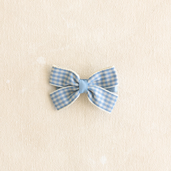 Gingham Bow Clip // Libby