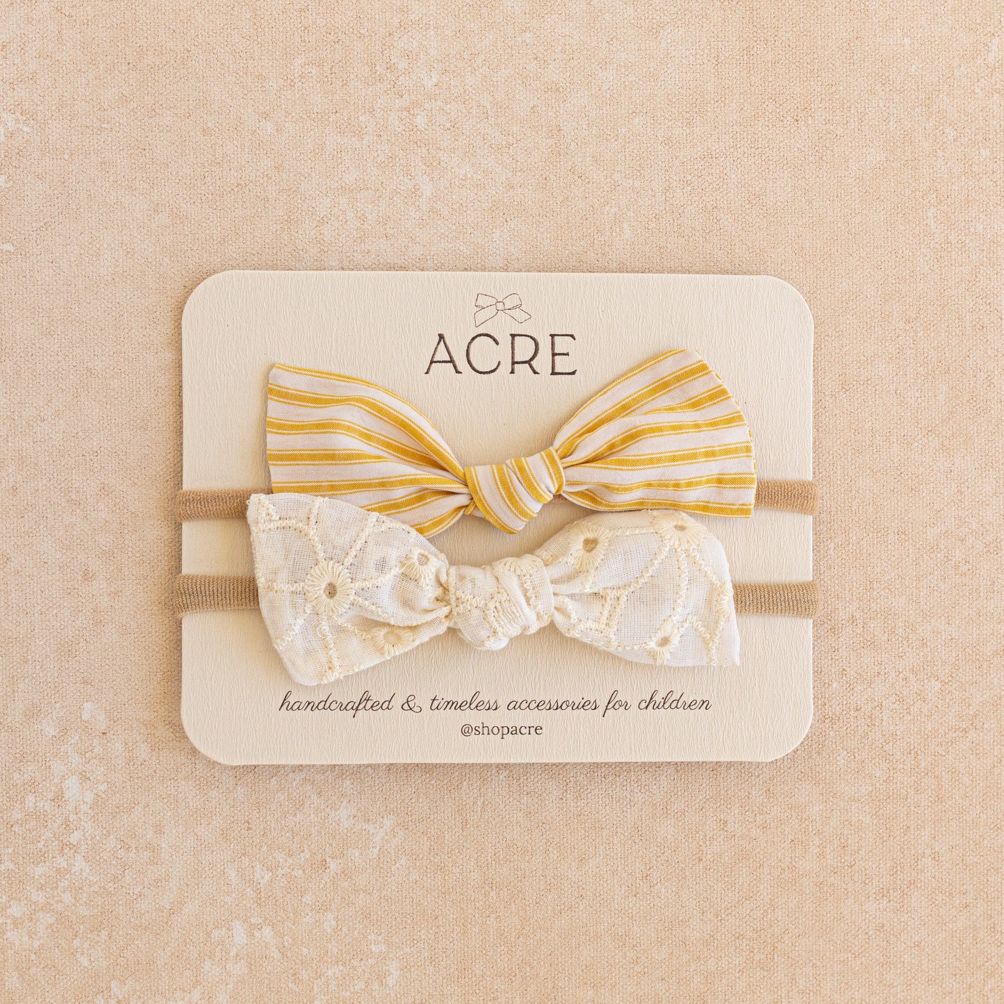 Keepsake Oversized Knots • Sunny