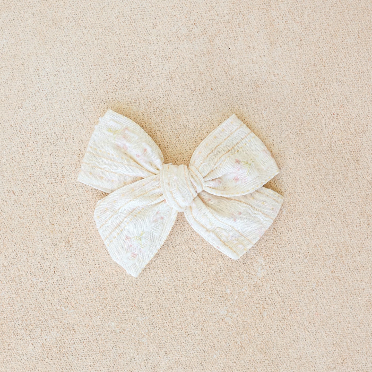 Explorer Bow Clip or Band • Swiss Dot