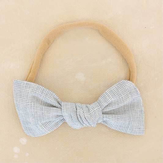 Oversized Classic Knot Headband // Sky