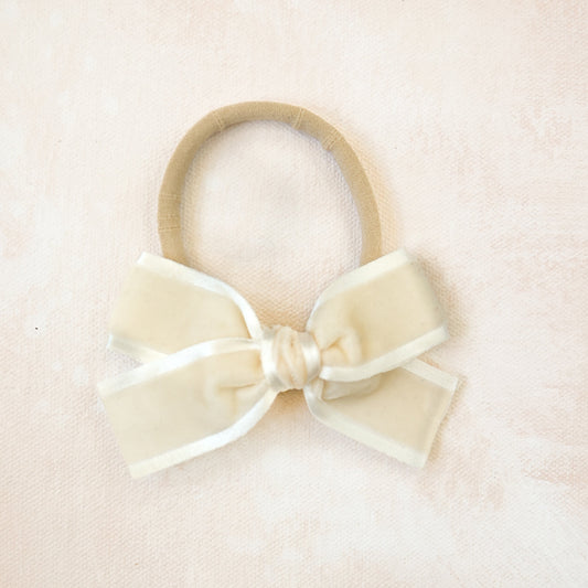 Petite Classic Bow Headband // Doux
