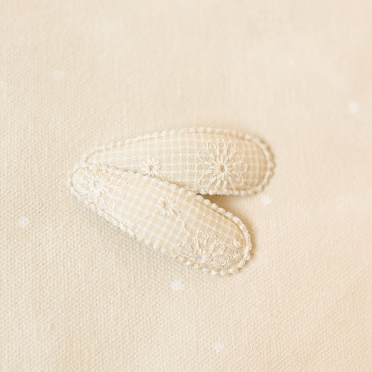 Snap Clip Set // Sand